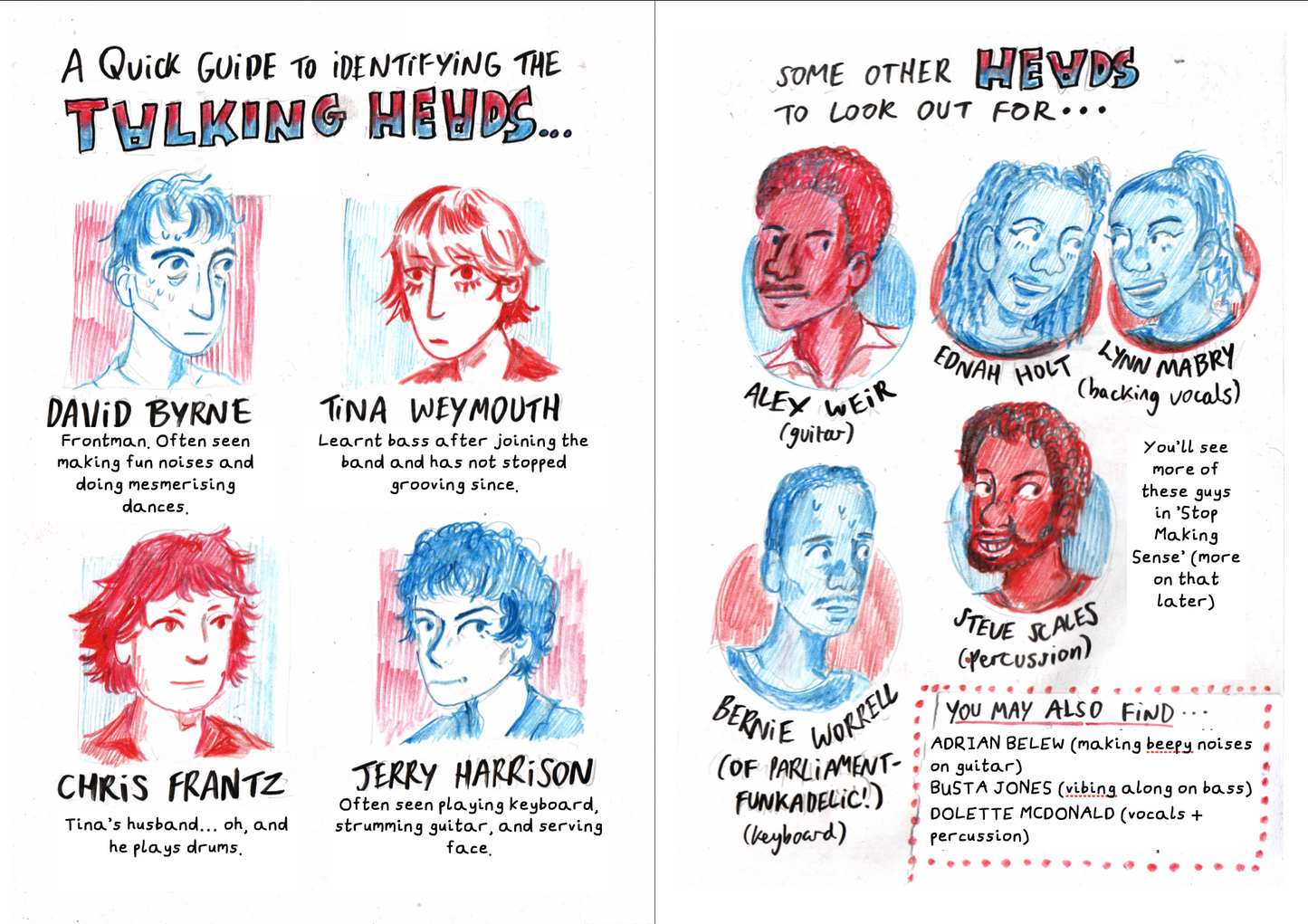 The Name of This Zine is Talking Heads